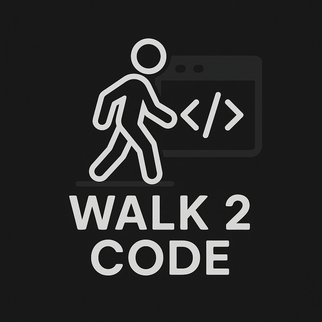 Walk2Code - Turn your daily steps into coding power